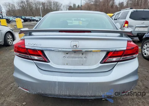 2013 Honda Civic Lx z USA, uszkodzony, nr VIN 2HGFB2F53DH554767